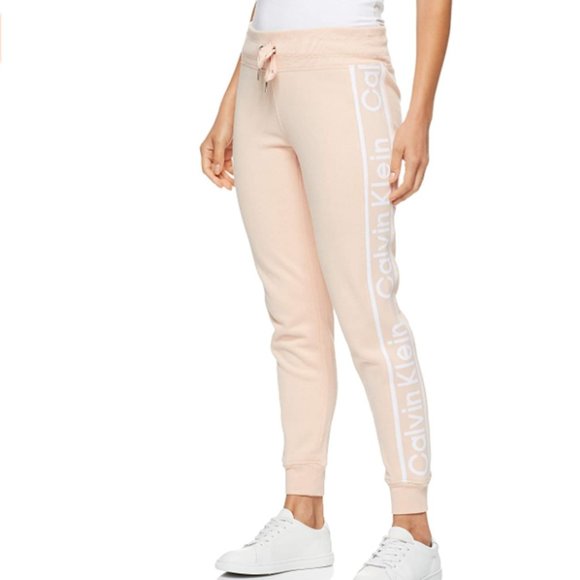 calvin klein performance tape joggers